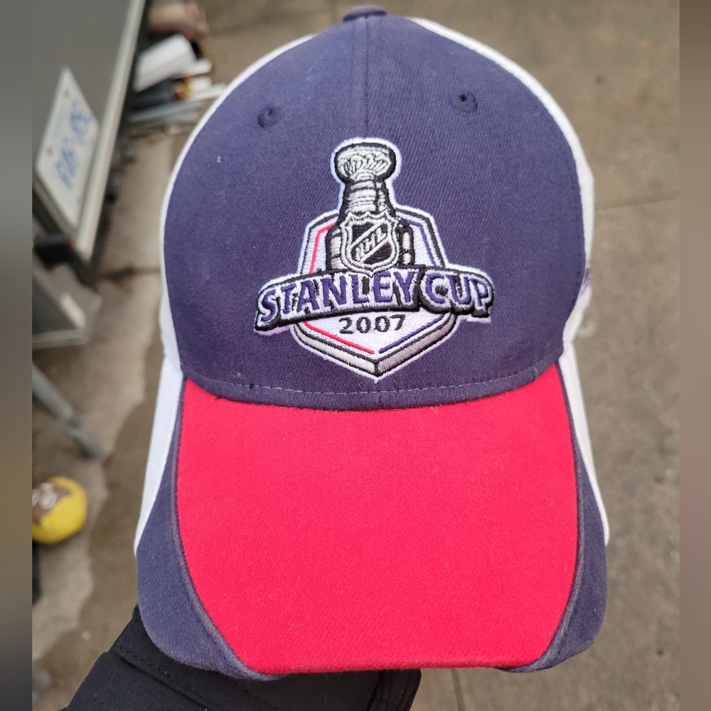 NHL The Stanley Cup Reebok baseball cap hat adjustable flex Pepsi